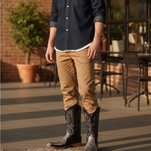 Men’s Black Cowboy Boots